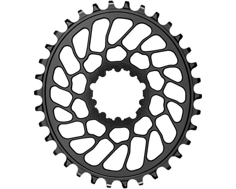 Absolute Black SRAM/BB30 Direct Mount Oval Chainring (Black) (Single) (34T)