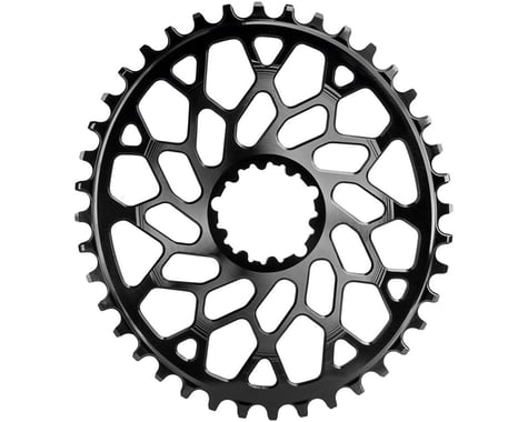 Absolute Black GXP/BB30 Direct Mount Oval CX Chainring (Black) (1x) (6mm Offset) (Single) (42T)