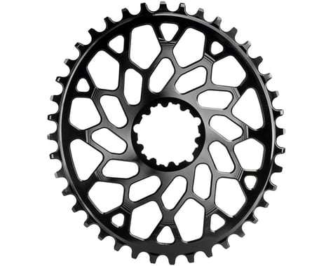 Absolute Black GXP/BB30 Direct Mount Oval CX Chainring (Black) (1x) (6mm Offset) (Single) (46T)