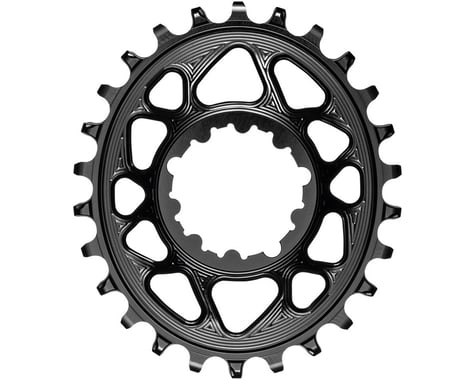 Absolute Black SRAM GXP Direct Mount Oval Chainrings (Black) (Single) (6mm Offset) (26T)