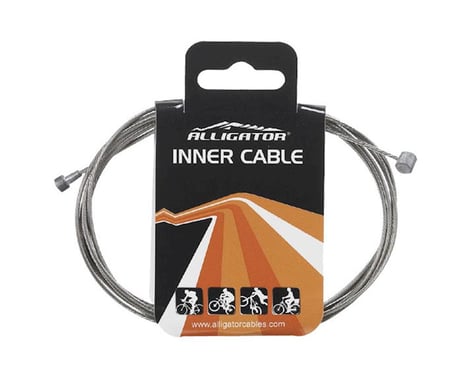Alligator Brake Cable (Double-Ended) (Road & Mountain) (1.6mm) (1700mm) (Galvanized)