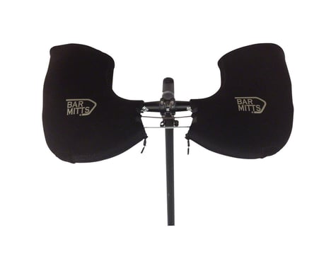 Bar Mitts Extreme Mountain/Commuter Pogie Handlebar Mittens (Black) (One Size Fits Most)
