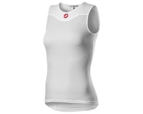 Castelli Women's Pro Issue Sleeveless Base Layer (White) (XL)