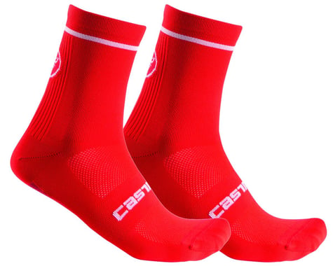 Castelli Entrata 13 Sock (Red) (L/XL)