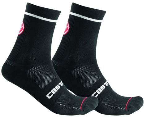 Castelli Entrata 9 Sock (Black) (L/XL)