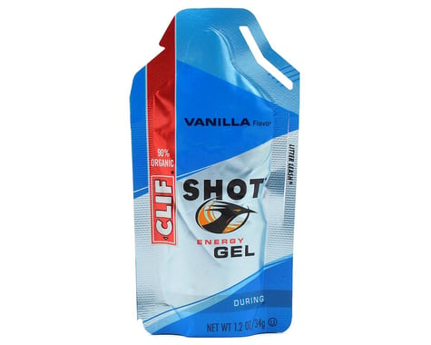 Clif Bar Shot Energy Gel (Vanilla) (24 | 1.2oz Packets)