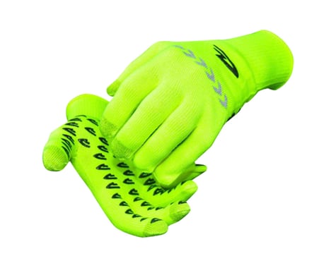 DeFeet Duraglove ET Glove (Hi-Vis Yellow w/ Reflector) (L)