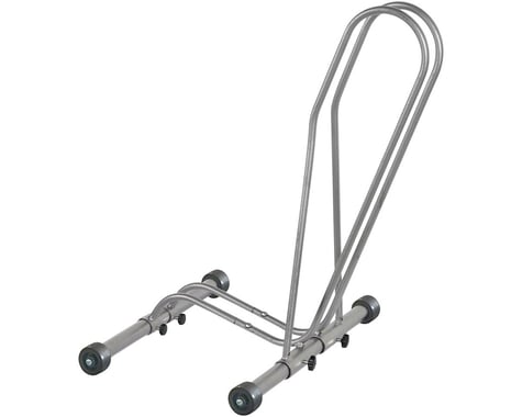 Delta Shop Rack Adjustable Floor Stand w/ Wheels (Holds One Bike)