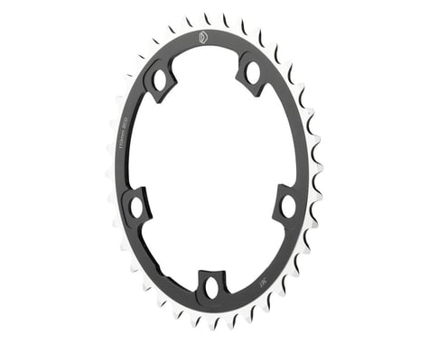 Dimension Chainrings (Black/Silver) (3 x 8/9/10 Speed) (Middle) (110mm BCD) (36T)