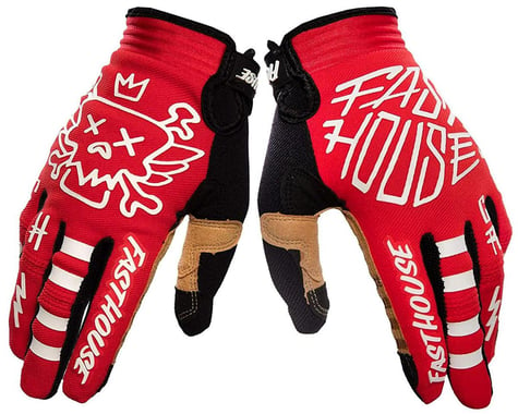 Fasthouse Inc. Speed Style Stomp Glove (Red) (Pair) (M)
