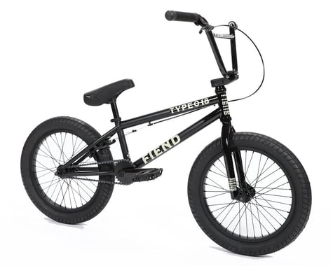 Fiend 2022 Type O 18” BMX Bike (Black Fade) (18" Toptube)