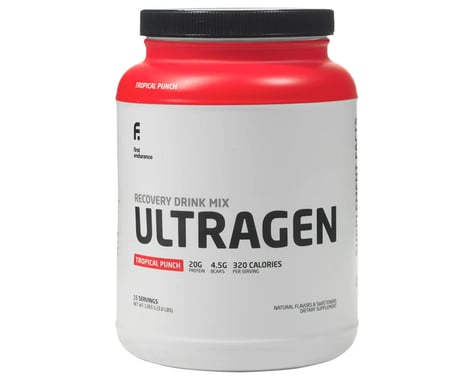 First Endurance Ultragen Recovery Drink Mix (Tropical Punch) (48oz)