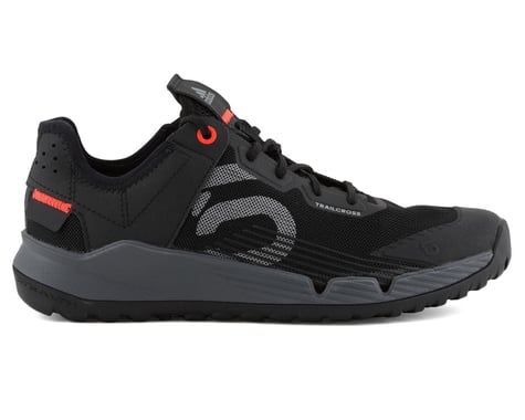 Five Ten Women's Trailcross LT Flat Pedal Shoe (Core Black/Grey Two/Solar Red) (9.5)