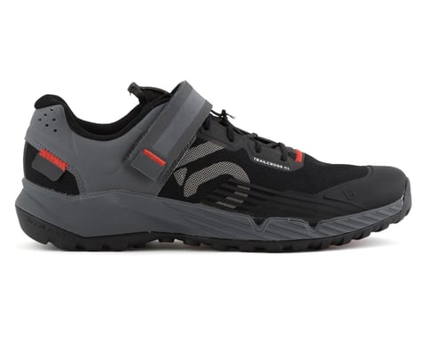Five Ten Women's Trailcross Clip-In Shoe (Core Black/Grey Three/Red) (10.5)