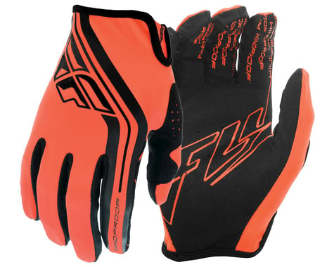 Fly Racing Windproof Gloves (Orange/Black) (S)