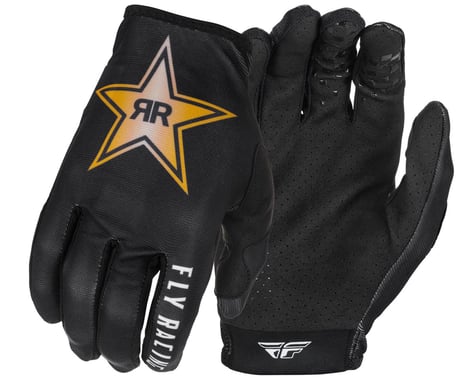 Fly Racing Lite Rockstar Gloves (Black/Gold/White) (2XL)