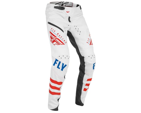 Fly Racing Kinetic Bicycle Pants (White/Red/Blue) (28)