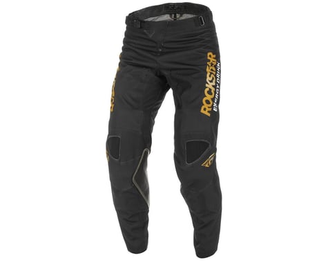 Fly Racing Kinetic Rockstar Pants (Black/Gold) (34)