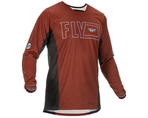 Fly Racing Kinetic Fuel Jersey (Rust/Black) (L)