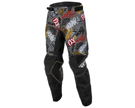Fly Racing Youth Kinetic Rebel Pants (Black/Grey) (24)