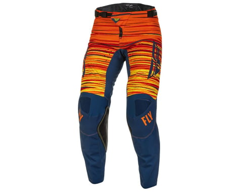 Fly Racing Kinetic Wave Pants (Navy/Orange) (30)