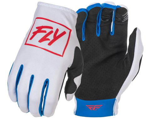 Fly Racing Lite Gloves (Red/White/Blue) (XS)