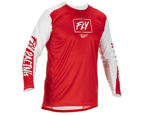 Fly Racing Lite Jersey (Red/White) (S)