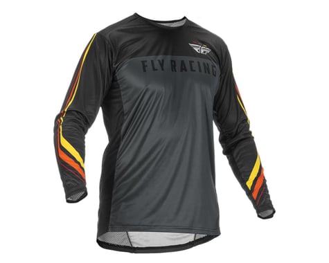 Fly Racing Lite S.E. Speeder Jersey (Metal/Red/Yellow) (L)