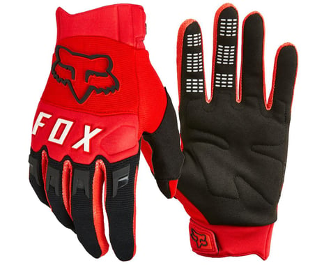 Fox Racing Dirtpaw Gloves (Fluorescent Red) (XL)