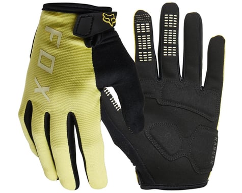 Fox Racing Women's Gel Ranger Glove (Pear Yellow) (L)