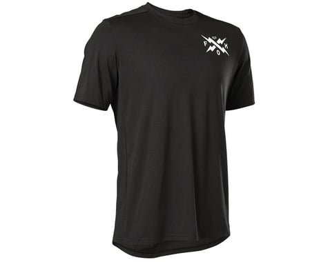 Fox Racing Ranger Drirelease Calibrated Short Sleeve Jersey (Black) (M)