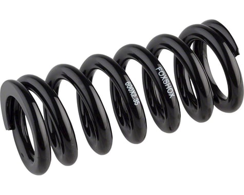 Fox Suspension Steel Rear Shock Spring (Black) (350lbs) (2.5–2.75")