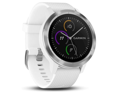 Garmin Vivoactive 3 GPS Smartwatch (White/Stainless)