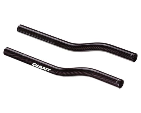 Giant Connect SL Carbon Aerobar Extensions (Black) (S Bend)
