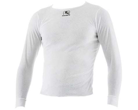 Giordana Long Sleeve Base Layer (White) (L)