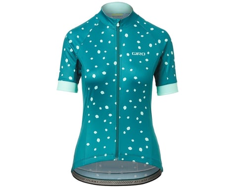 Giro Women's Chrono Sport Short Sleeve Jersey (True Spruce Blossom) (XS)