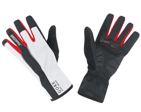 Gore Wear Power Windstopper Gloves (Black/White)