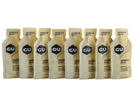 GU Energy Gel (Vanilla Bean) (8 | 1.1oz Packets)