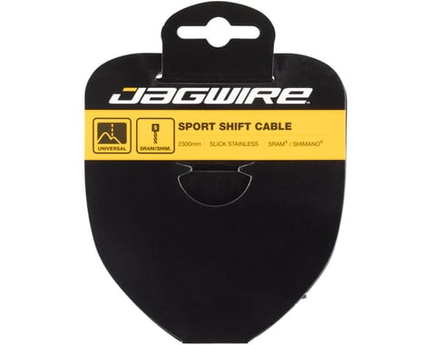 Jagwire Sport Slick Derailleur Cable (Shimano/SRAM) (1.1mm) (2300mm) (1 Pack) (Stainless)