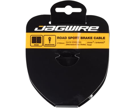 Jagwire Sport Tandem Road Brake Cable (Stainless) (1.5mm) (2750mm) (1 Pack)