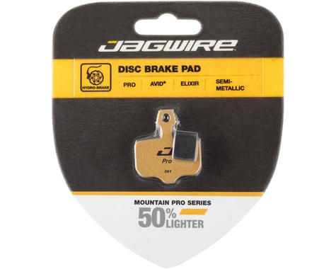 Jagwire Disc Brake Pads (Pro Semi-Metallic) (SRAM Level, Avid Elixir)