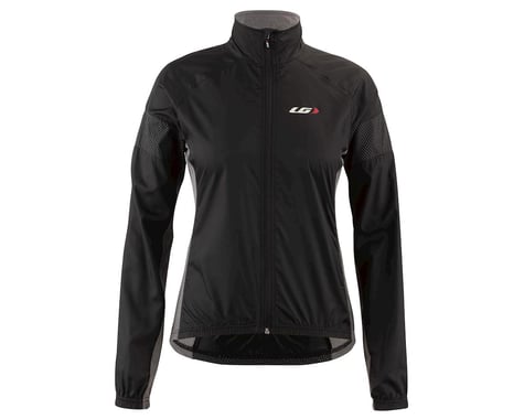 Louis Garneau Women's Modesto 3 Cycling Jacket (Black/Grey) (2XL)
