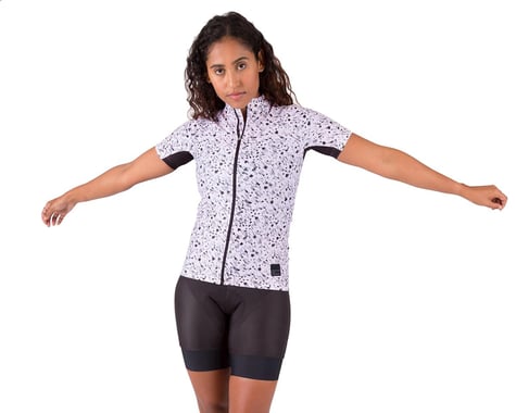Machines For Freedom Women's Endurance Short Sleeve Jersey (Rose Quartz/Florazo) (XS)