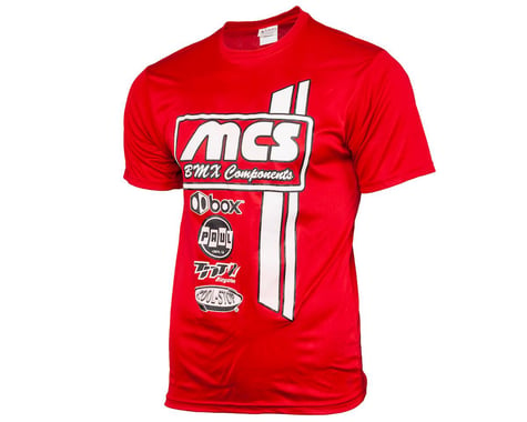 MCS Short Sleeve T-Shirt (Red) (L)