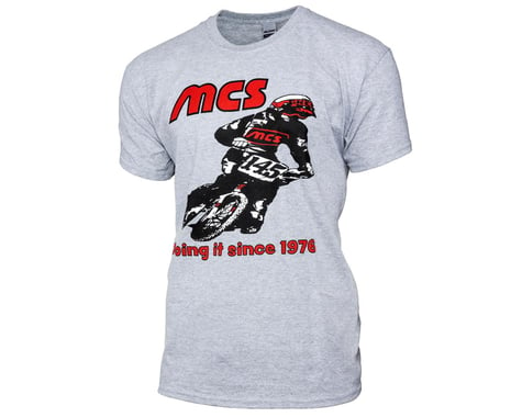 MCS Retro 1976 Short Sleeve T-Shirt (Grey) (L)