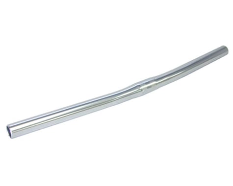 Nitto B2520AA Flat Street Bar (Silver) (25.4mm Clamp) (0mm Rise) (520mm)