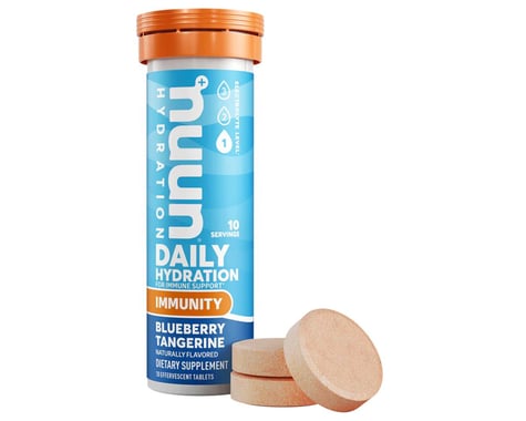 Nuun Immunity Hydration Tablets (Blueberry/Tangerine) (1 Tube)