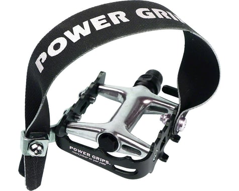 Power Grips High Performance Pedal & Strap Kit (Black)