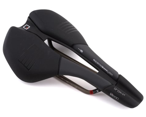 Prologo Proxim W650 Performance E-Bike Saddle (Black) (Tirox Rails) (155mm)