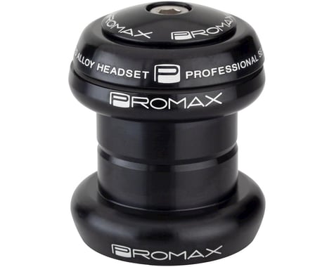 Promax PI-1 Press-in 1-1/8" Headset (Black) (Alloy Sealed Bearing) (EC34/28.6) (EC34/30)